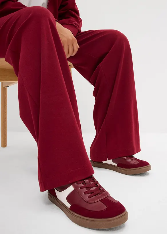 Pantalon en jersey interlock, bonprix