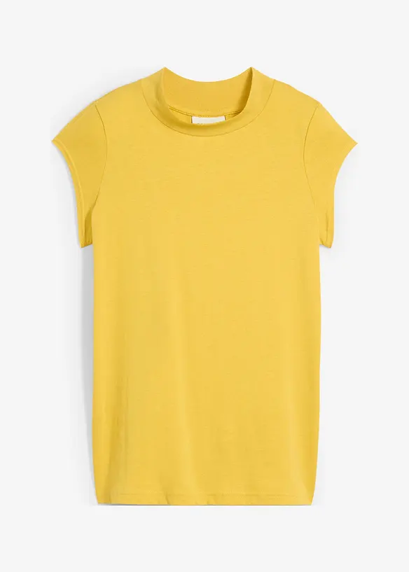 Shirt mit Seidenanteil, bonprix