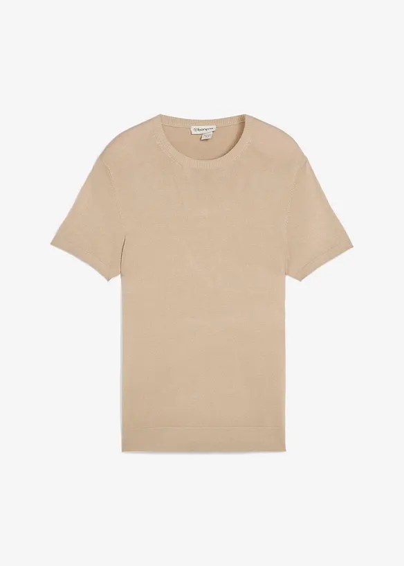 T-shirt en maille, bonprix
