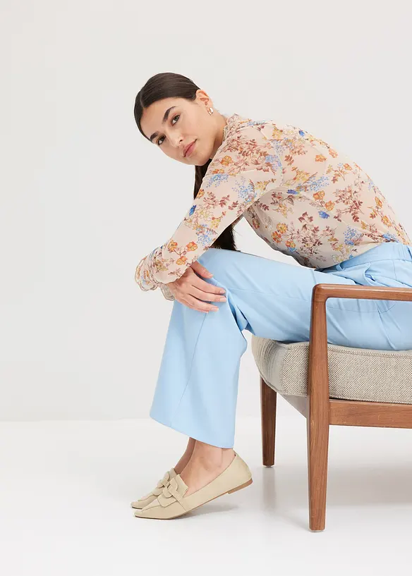 Pantalon à taille élastiquée, bonprix