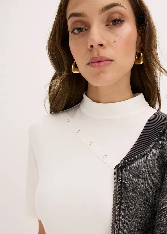 Minikleid mit Nieten, bonprix