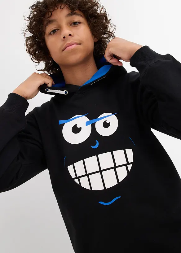 Hoodie aus reiner Baumwolle, bonprix