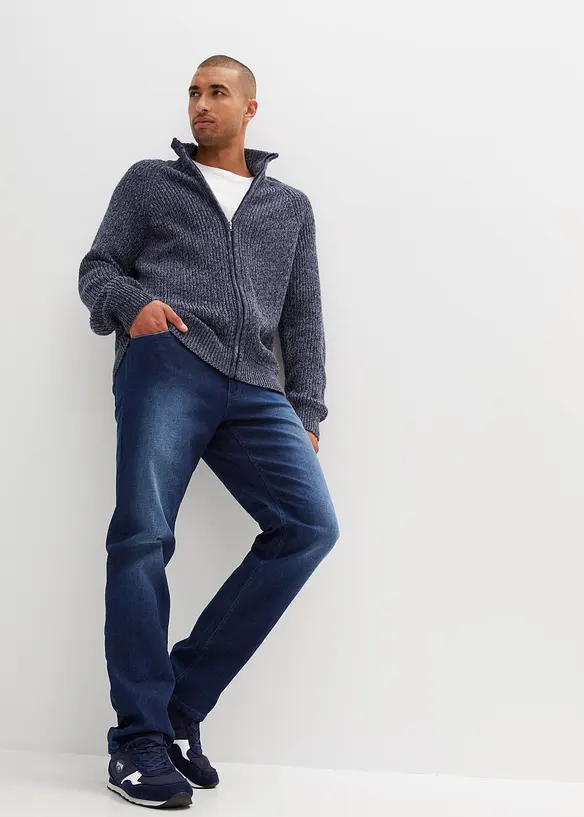 Jean droit extensible coupe confort, Regular, bonprix
