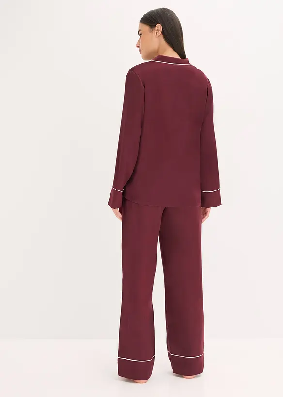 Pyjama tissé en satin, bonprix