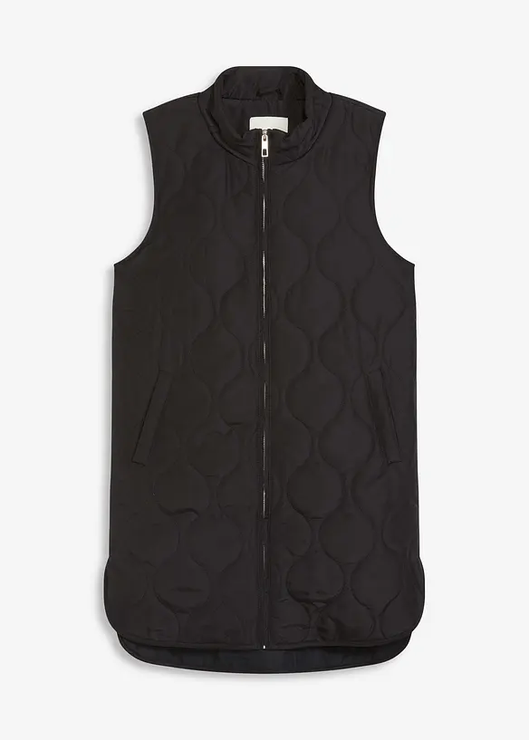 Gilet matelassé sans manches, ultra-léger, bonprix