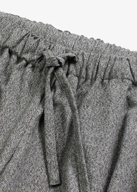 Pantalon palazzo aspect laine, bonprix