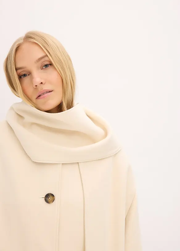 Manteau doux et oversize, viscose mélangée, bonprix
