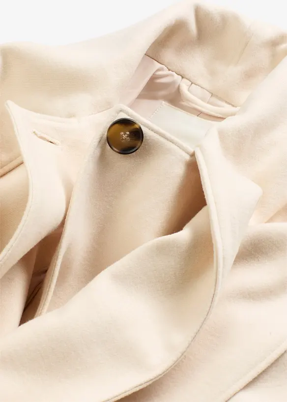 Manteau doux et oversize, viscose mélangée, bonprix