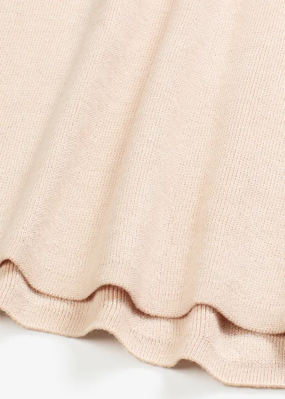 Robe en douce maille de viscose mélangée, bonprix