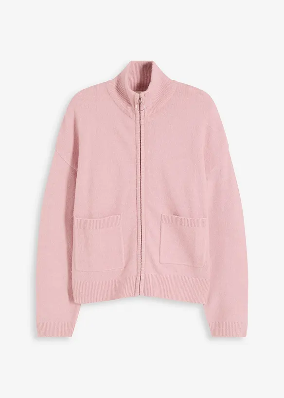 Strickjacke mit Reißverschluss, bonprix