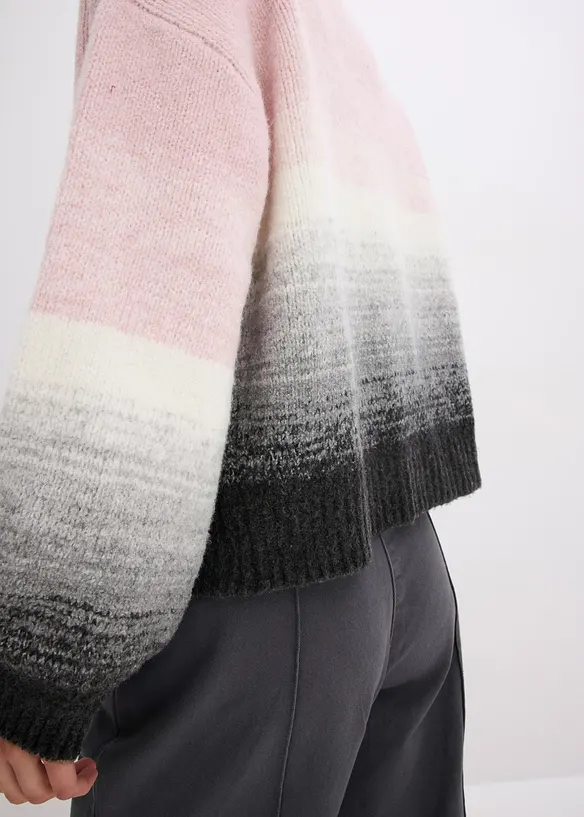 Gilet en grosse maille, bonprix