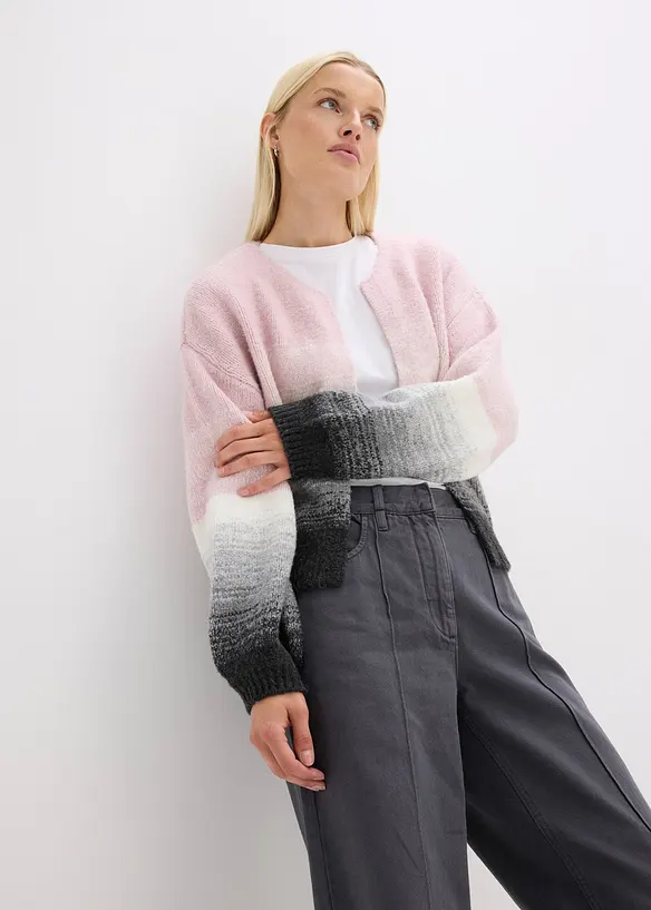 Gilet en grosse maille, bonprix