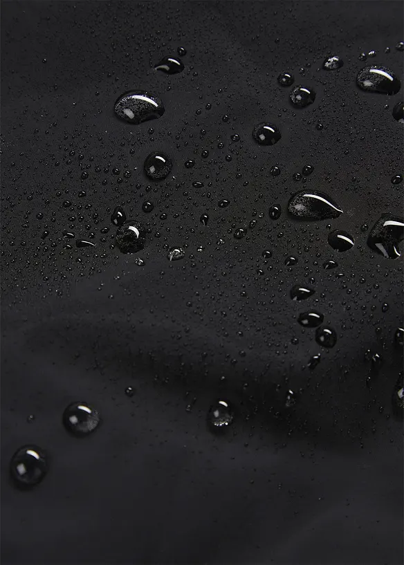 wasserdichter, wattierter Regenmantel in Midi-Länge, bonprix