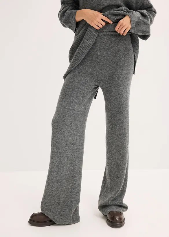 Pantalon en maille, bonprix
