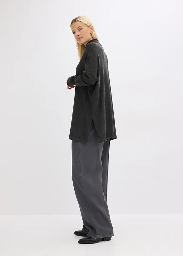 Cape-Pullover aus aus softem Viskose-Mix, bonprix