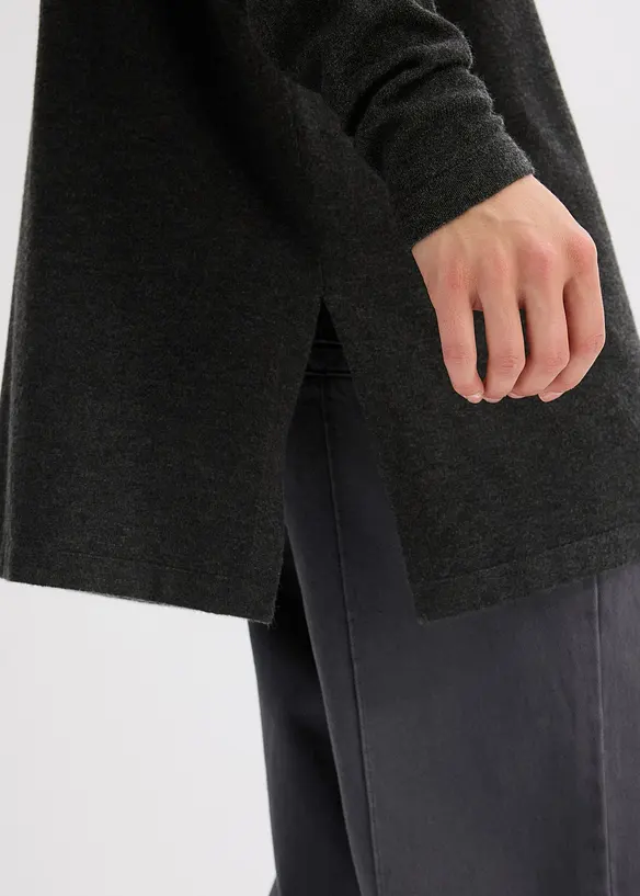 Cape-Pullover aus aus softem Viskose-Mix, bonprix