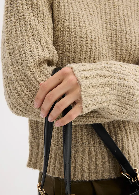Pull en grosse maille, bonprix