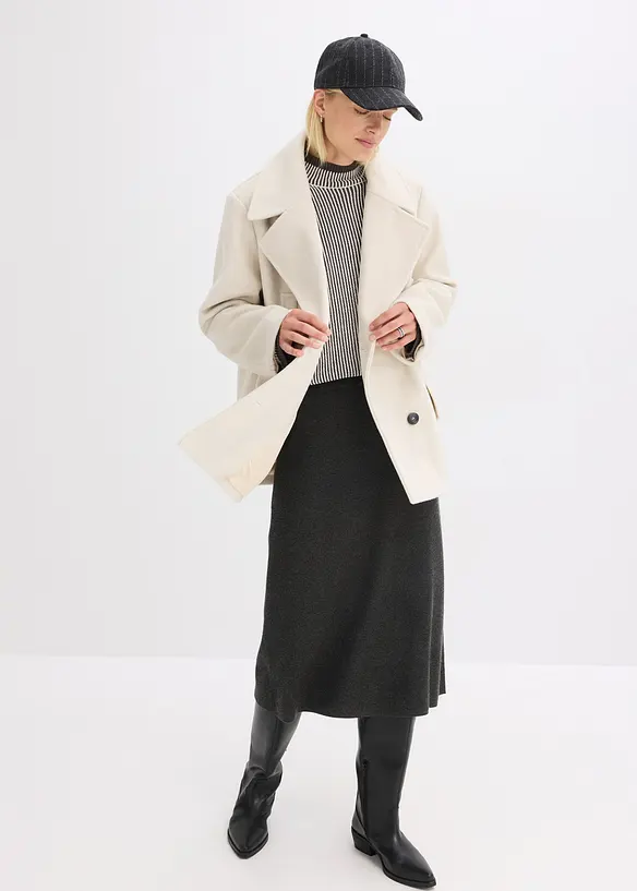 Cabanjacke in Wolloptik, bonprix