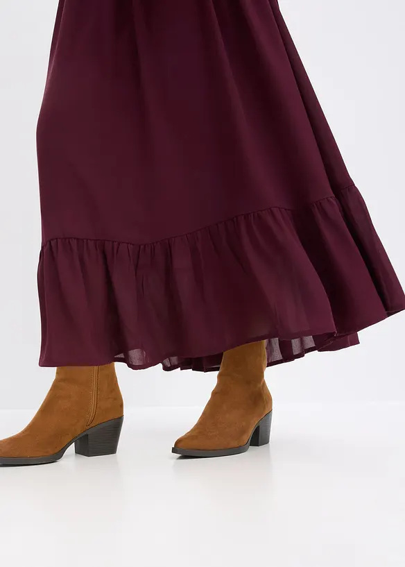Maxikleid aus Chiffon, bonprix