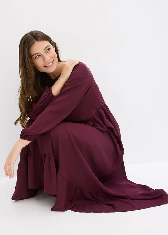 Maxikleid aus Chiffon, bonprix