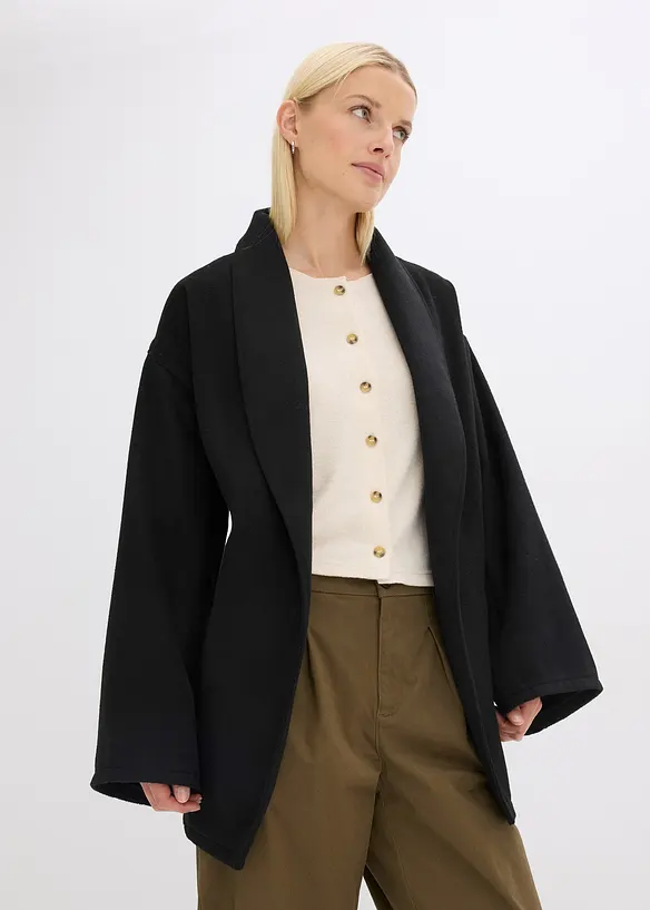 Jacke in Wolloptik, bonprix