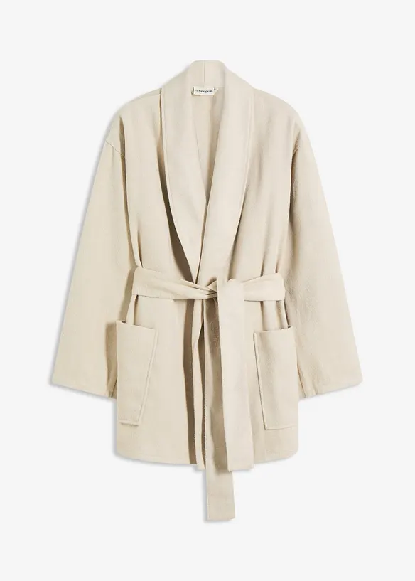 Veste aspect laine, bonprix