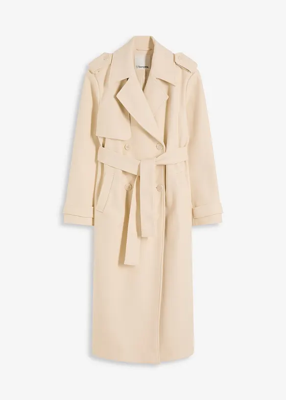 Trench-coat aspect laine, bonprix