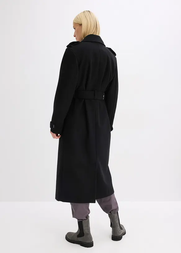 Trench-coat aspect laine, bonprix