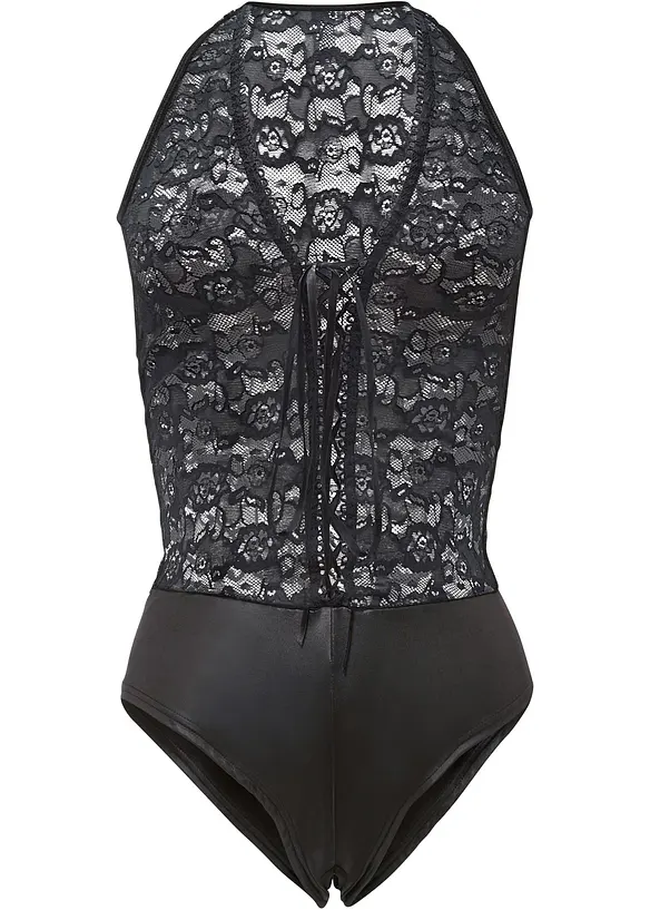 Body ouvert mit Wetlook, bonprix