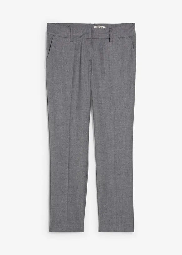 Schmale Hose mit Wolle, bonprix