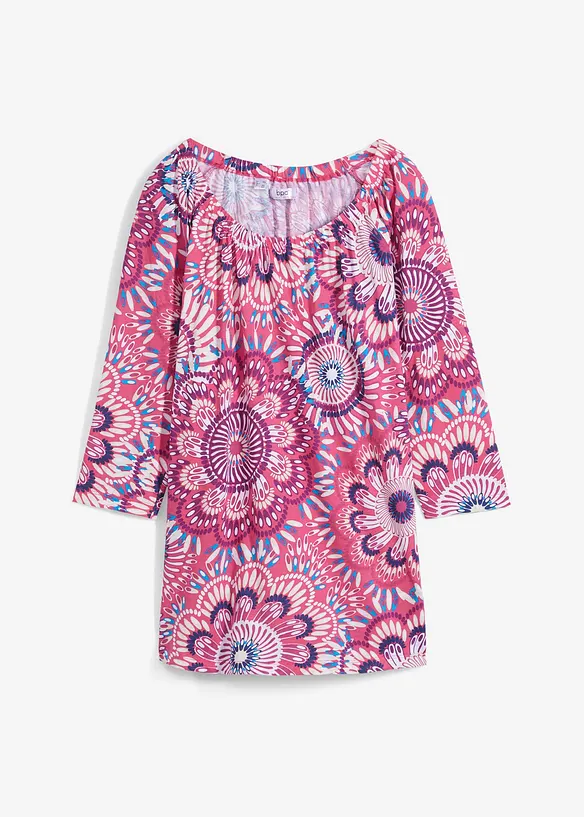 T-shirt manches 3/4, 100% coton, bonprix