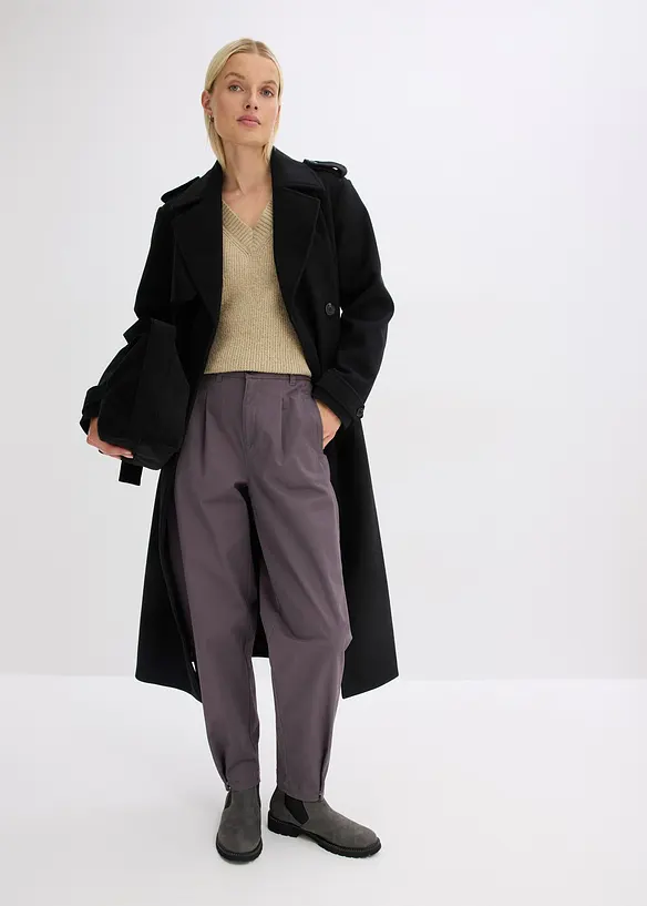 Pantalon barrel, bonprix