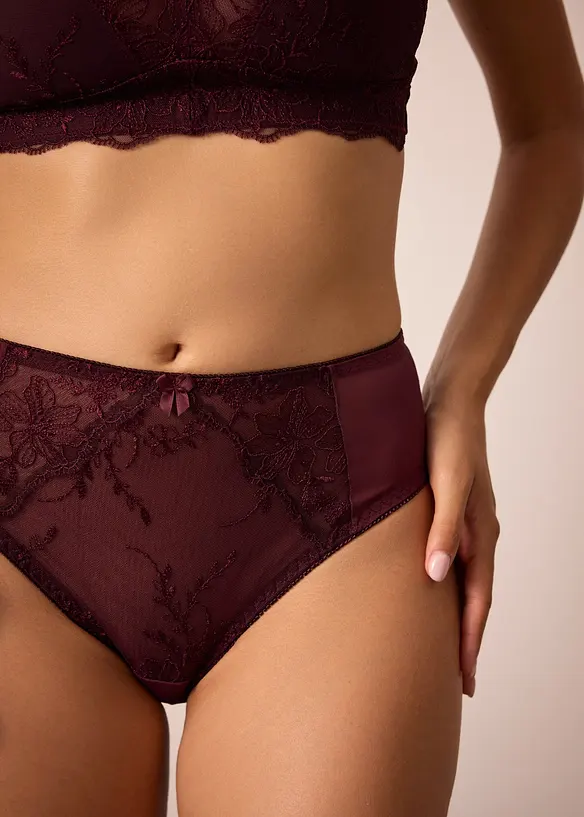 Slip Maxi avec broderies, bonprix