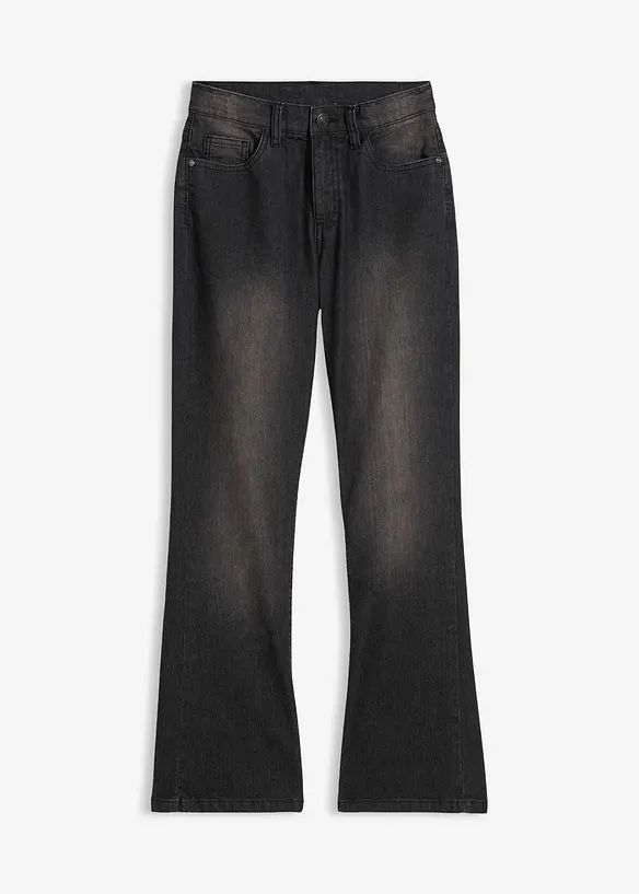 Jean bootcut, taille mi-haute, bonprix