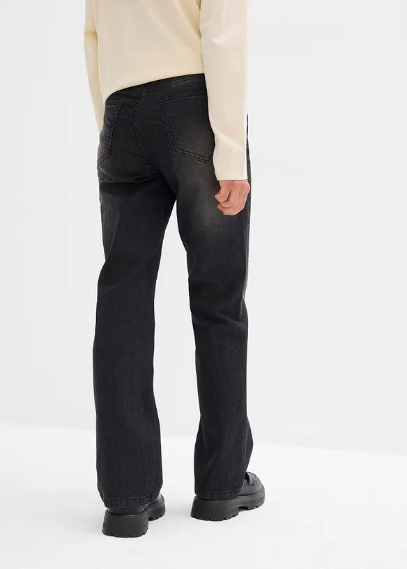Jean bootcut, taille mi-haute, bonprix