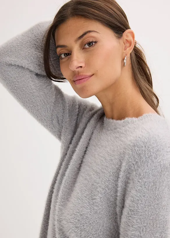 Pull doux à manches amples, bonprix