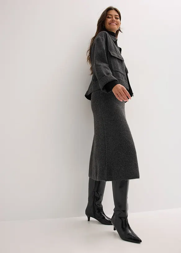 Midi-Strickrock, bonprix