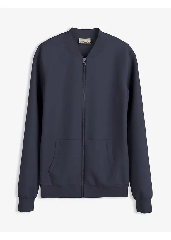 Sweat zippé en néoprène, bonprix