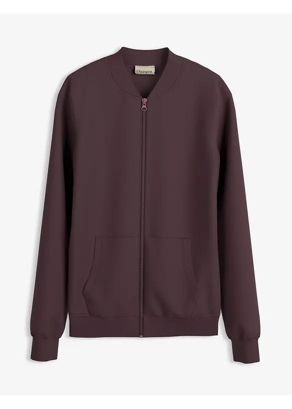 Sweat zippé en néoprène, bonprix