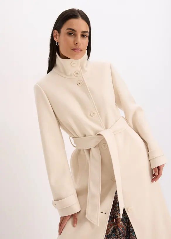 Manteau aspect laine, bonprix
