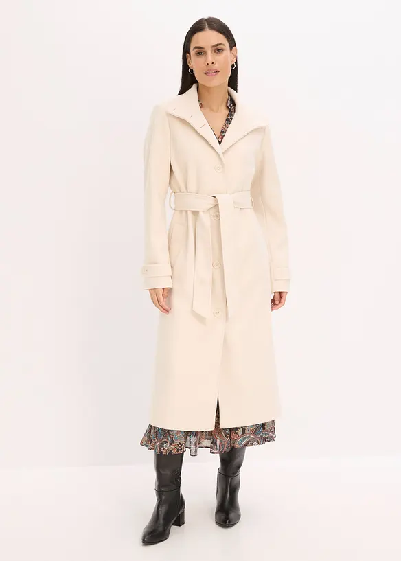 Manteau aspect laine, bonprix