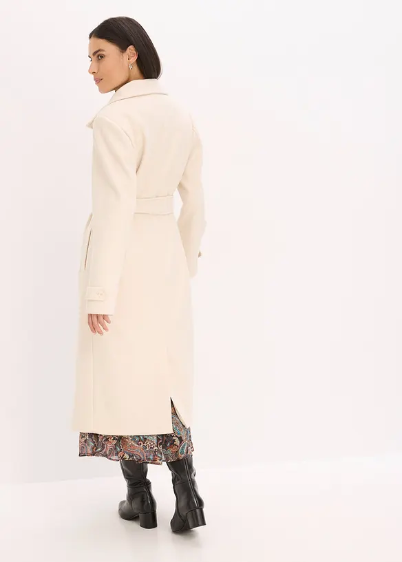 Manteau aspect laine, bonprix