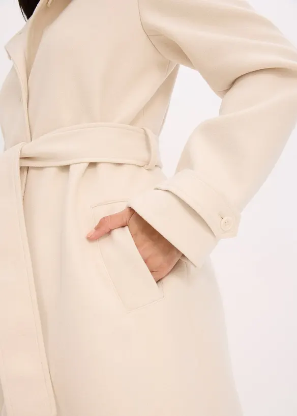 Manteau aspect laine, bonprix