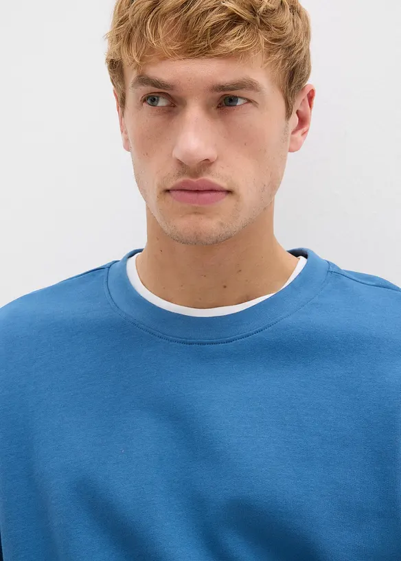 Oversize-Sweatshirt aus reiner Bio-Baumwolle, bonprix