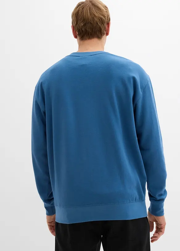 Oversize-Sweatshirt aus reiner Bio-Baumwolle, bonprix