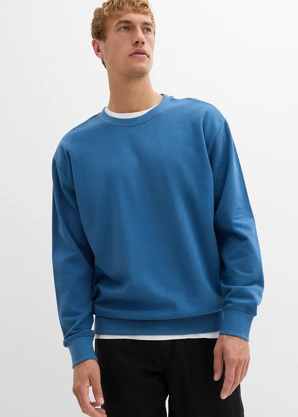 Oversize-Sweatshirt aus reiner Bio-Baumwolle, bonprix