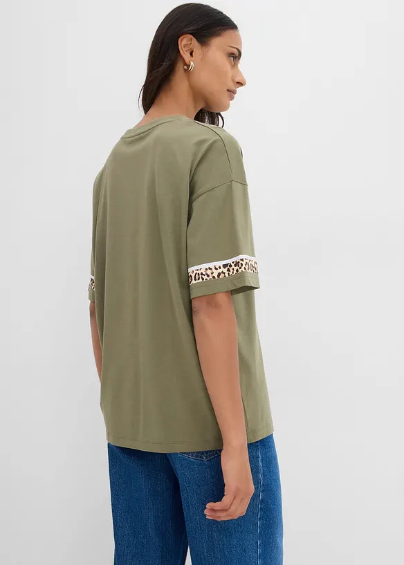 Oversize-Shirt aus reiner Bio-Baumwolle, bonprix