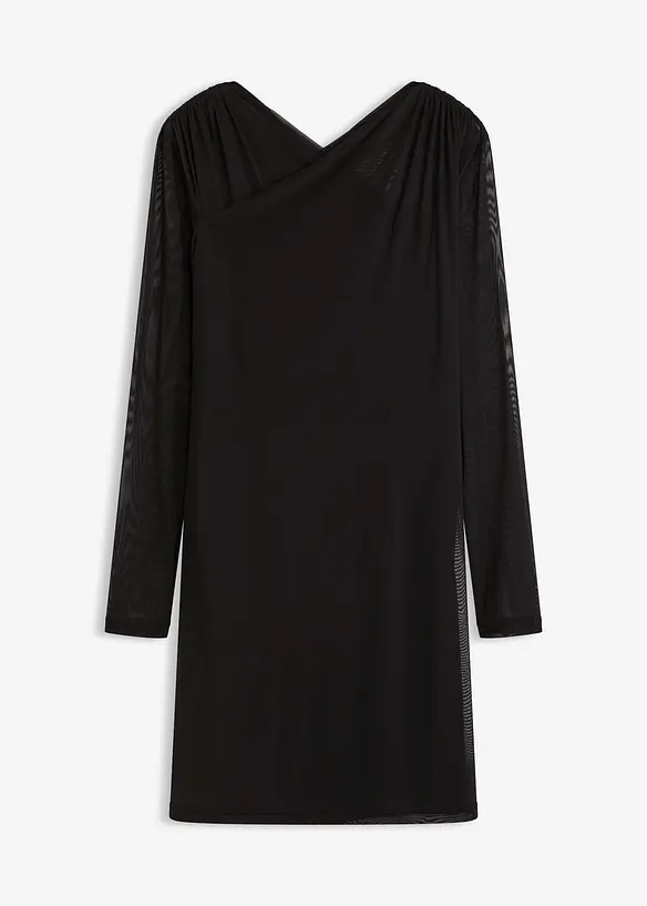 Jerseykleid aus Mesh, bonprix