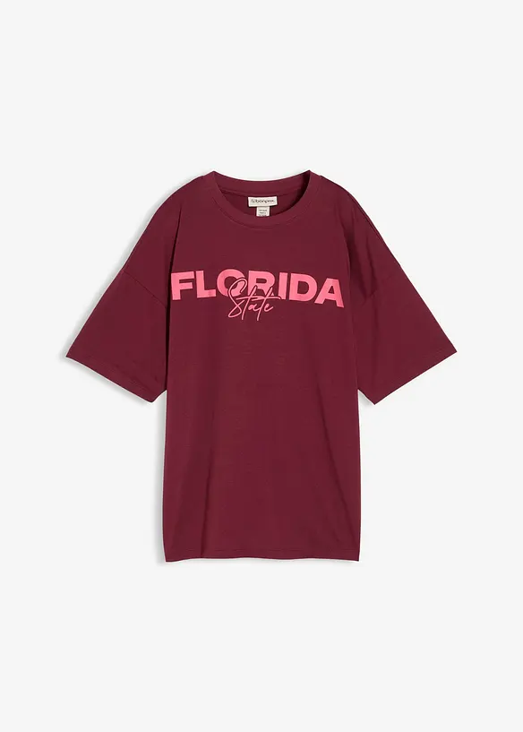 Oversize T-Shirt aus reiner Bio-Baumwolle, bonprix