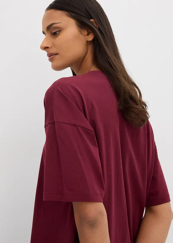 Oversize T-Shirt aus reiner Bio-Baumwolle, bonprix
